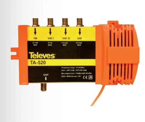 تقویت کننده آنتن مرکزی تلوز مدل TA-520